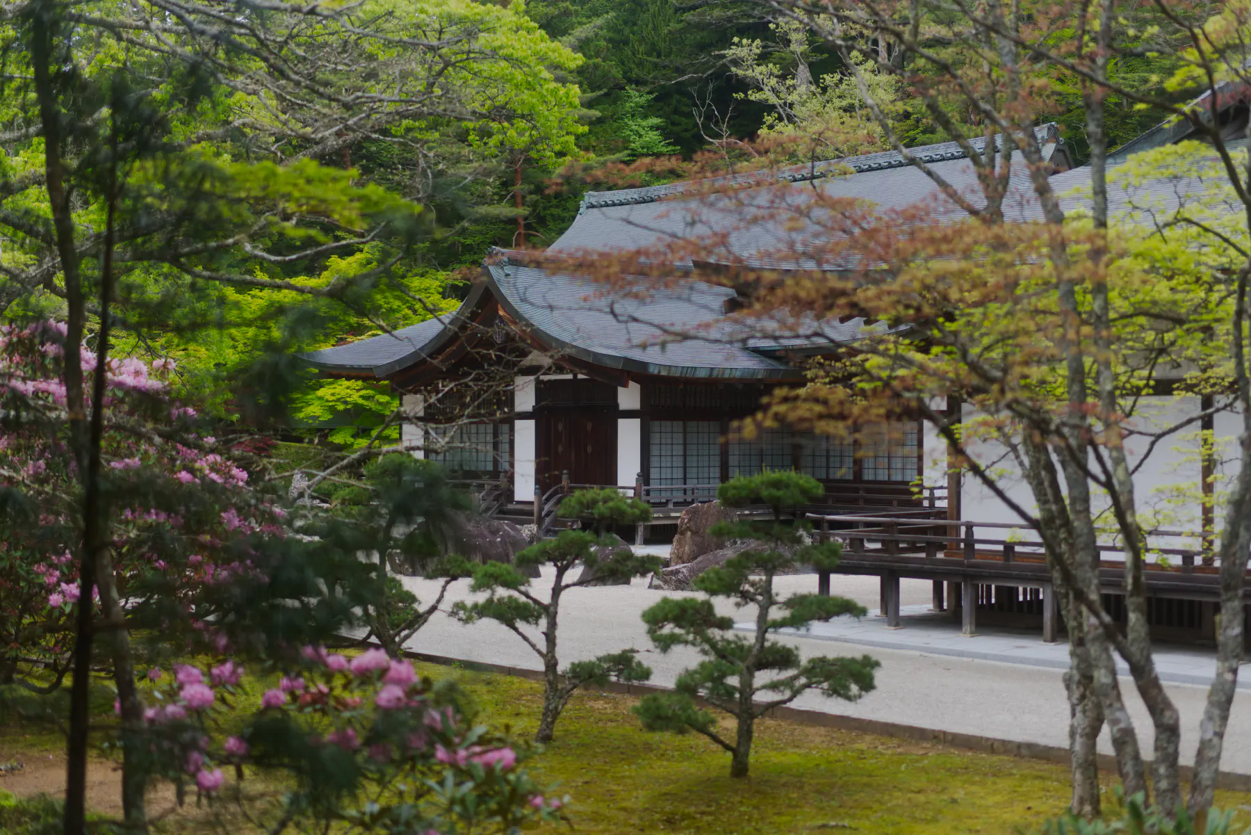 Part of Kongōbu temple